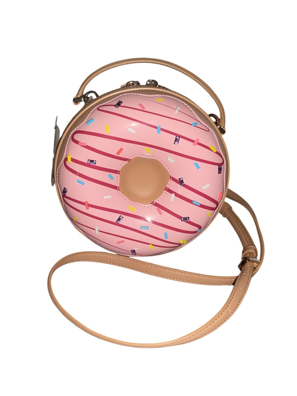 KATE SPADE COFFEE BREAK 3D DOUGHNUT CROSSBODY BAG - Picture 8 of 11